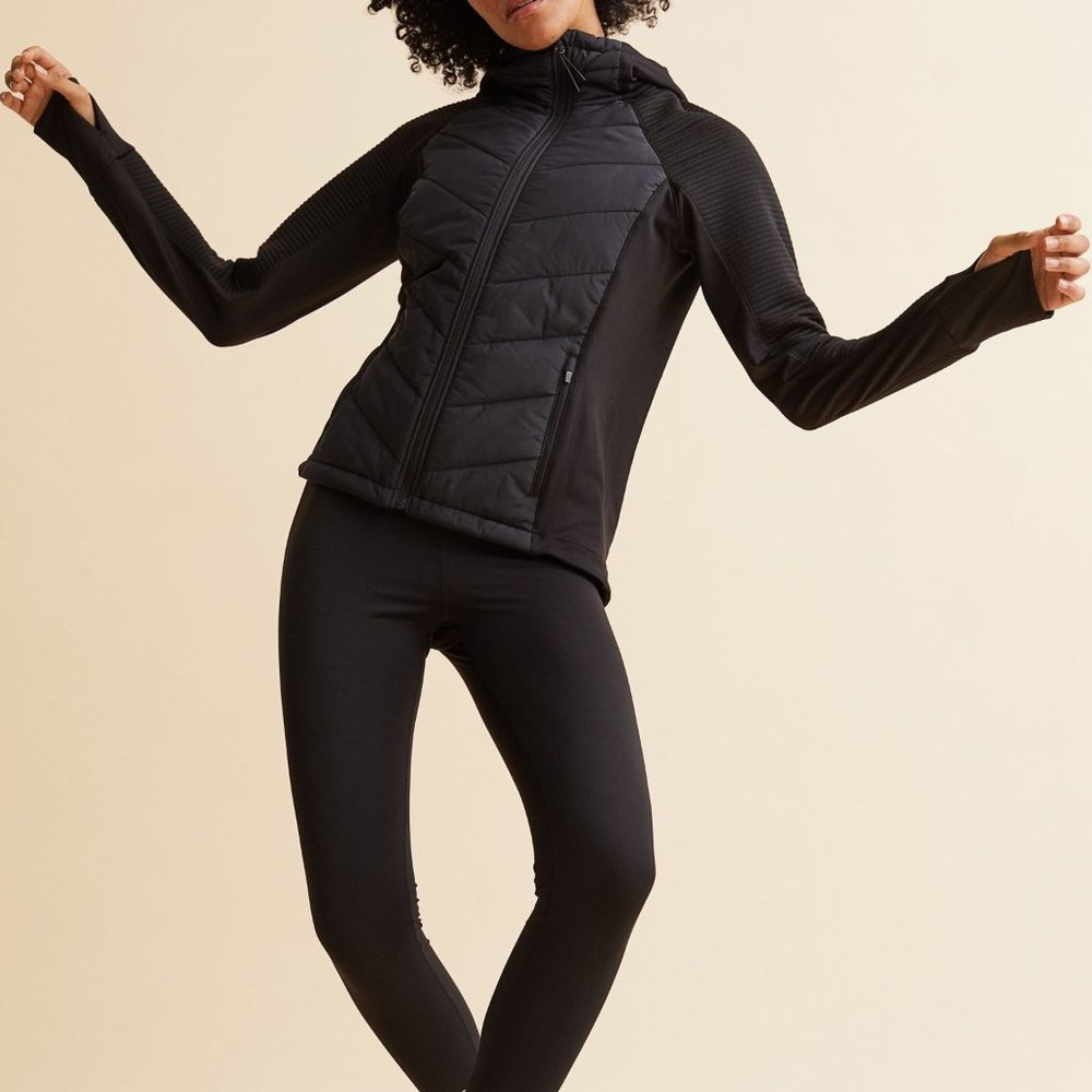 H&M Padded Hooded Outdoor Jacket XS
